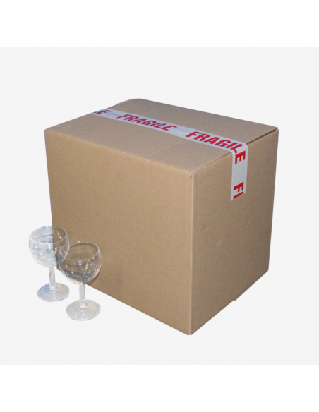 Carton de déménagement verre - Carton pour verre et objets fragiles